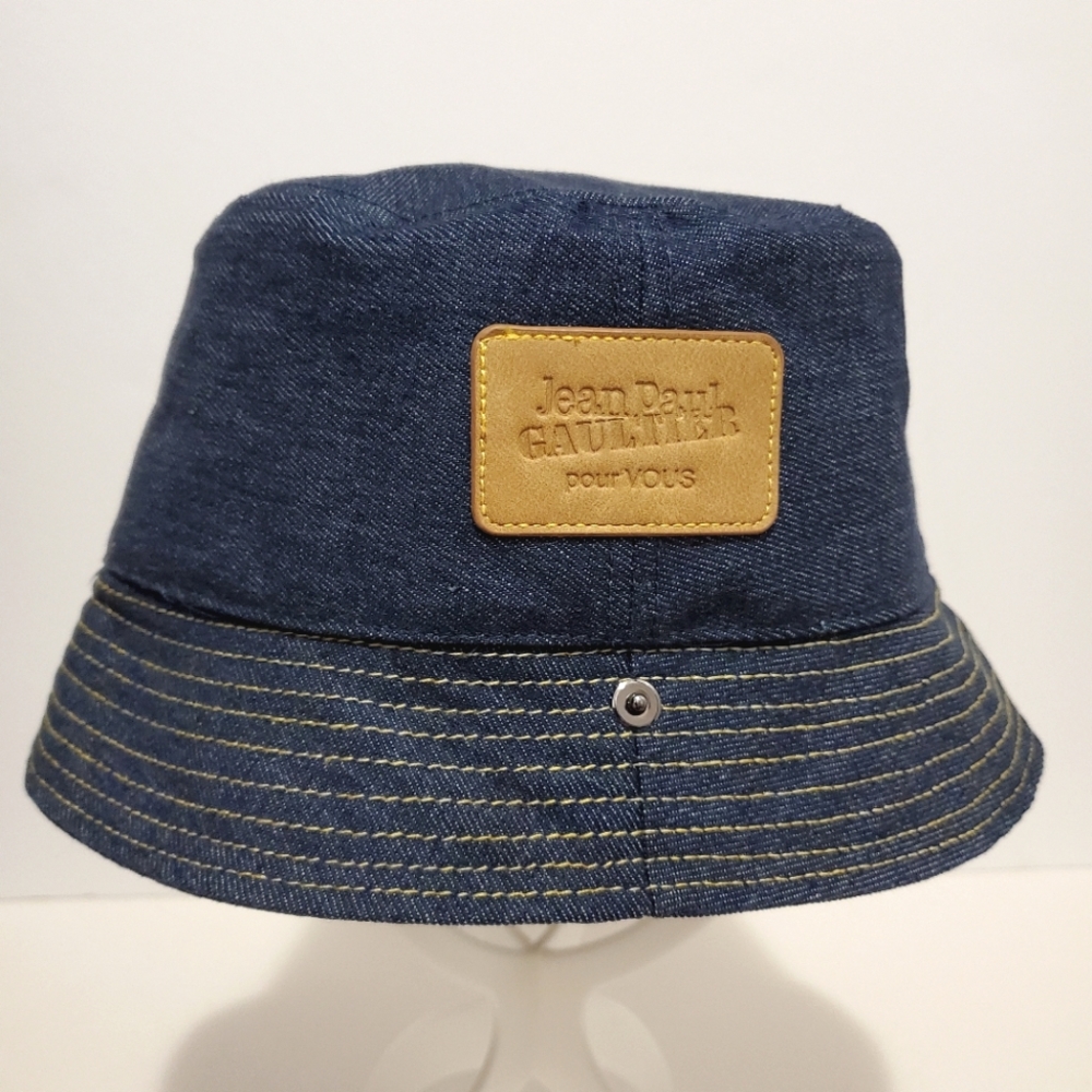 Jean Paul Gaultier - Pour Vous Denim Bucket Hat bucket